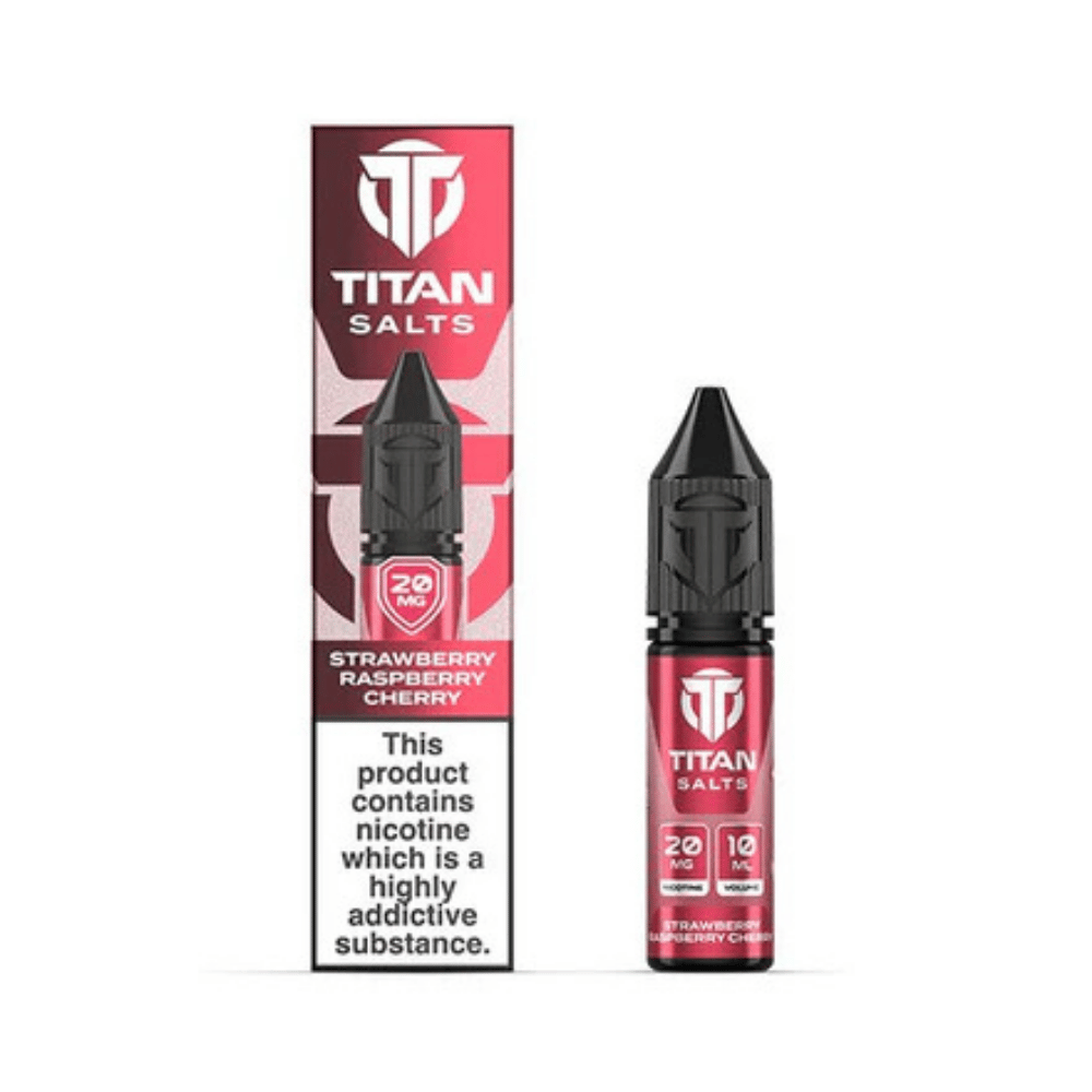 Titan Salt Strawberry Raspberry Cherry Nic Salt E Liquid