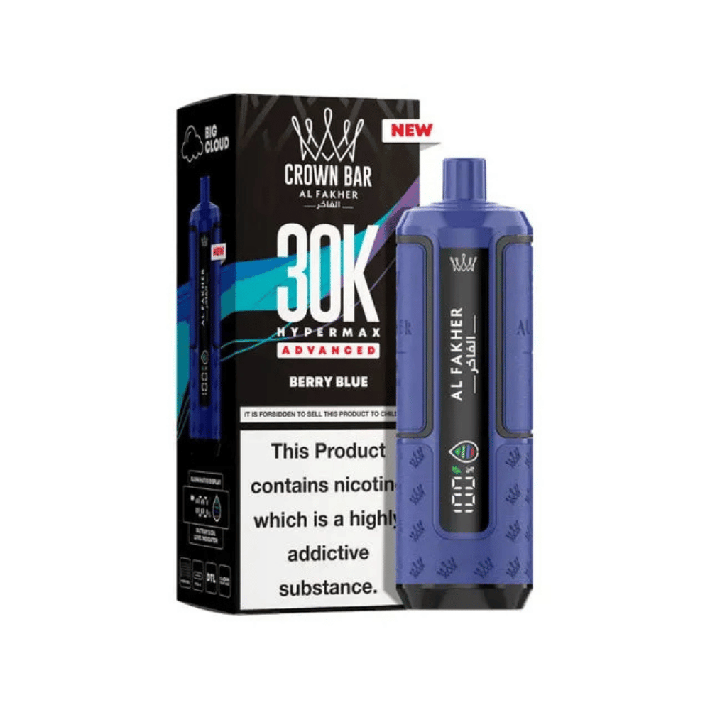Al Fakher 30K Hypermax Prefilled Pod Kit Berry Blue