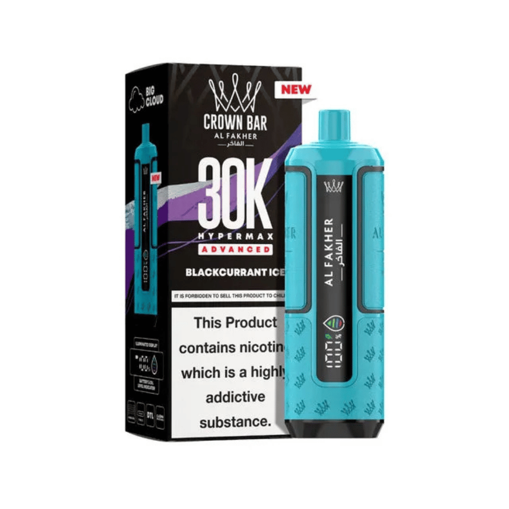 Al Fakher 30K Hypermax Prefilled Pod Kit Blackcurrant Ice