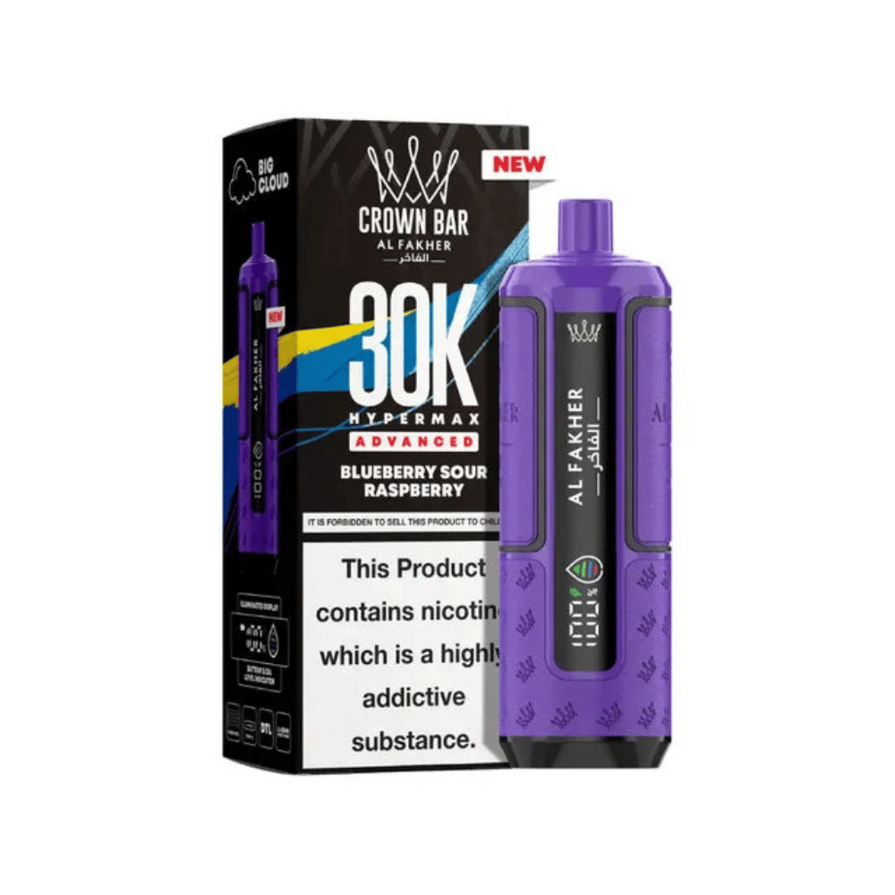 Al Fakher 30K Hypermax Prefilled Pod Kit Blueberry Sour Raspberry