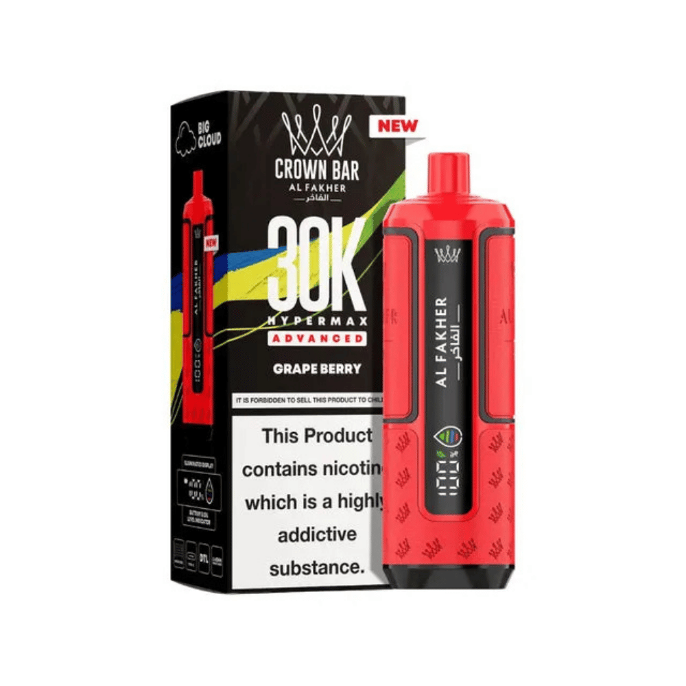 Al Fakher 30K Hypermax Prefilled Pod Kit Grape Berry