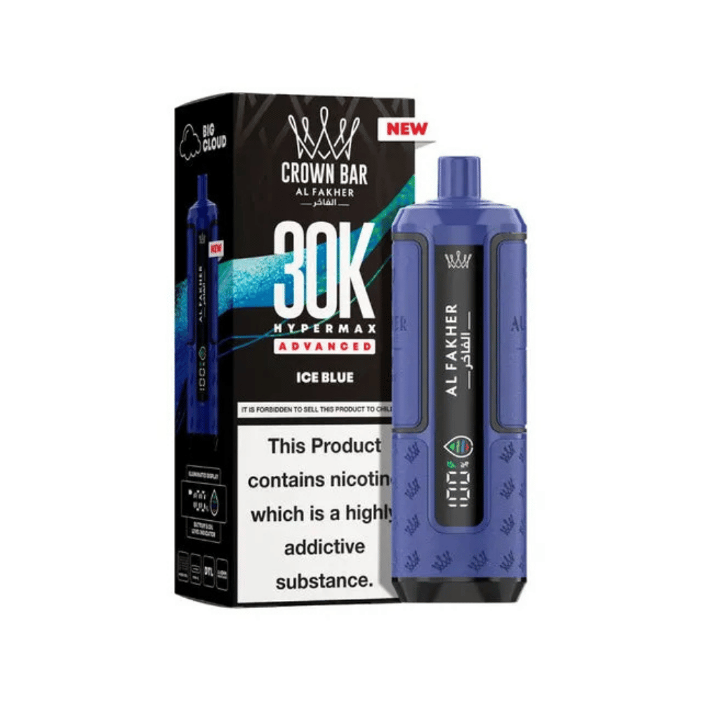 Al Fakher 30K Hypermax Prefilled Pod Kit Ice Blue