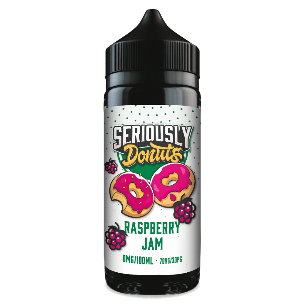 Doozy Seriously Donuts 100ml E-Liquid Shortfill Raspberry Jam