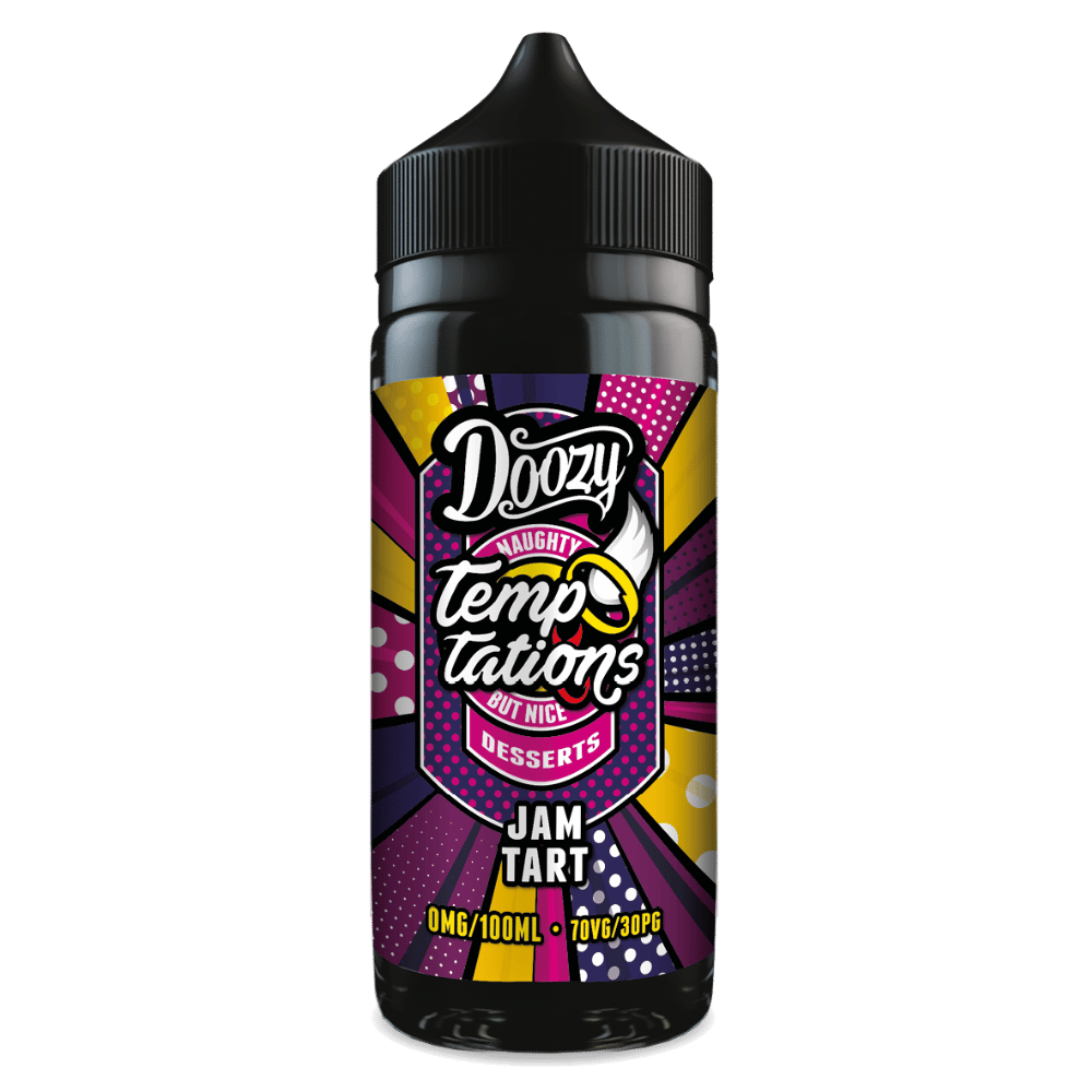 Doozy Temptations 100ml E-Liquid Shortfill Jam Tart
