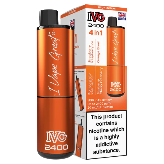 IVG 2400 Rechargeable Vape Juicy Edition