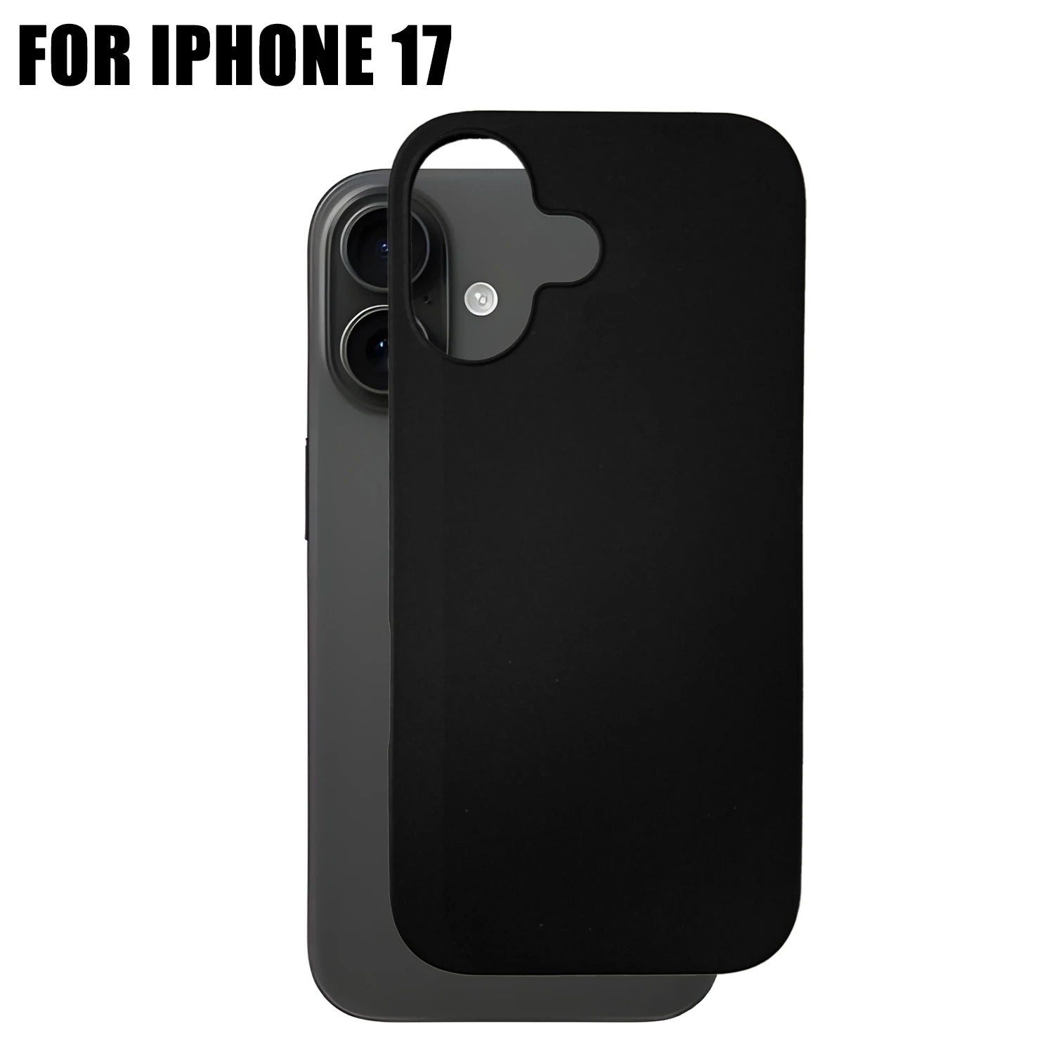 For iPhone 17 17Air 17Pro Back Matte Frosted Back Cover Soft TPU Shockproof Protective Sleeve Case For iPhone 17 Pro MAX