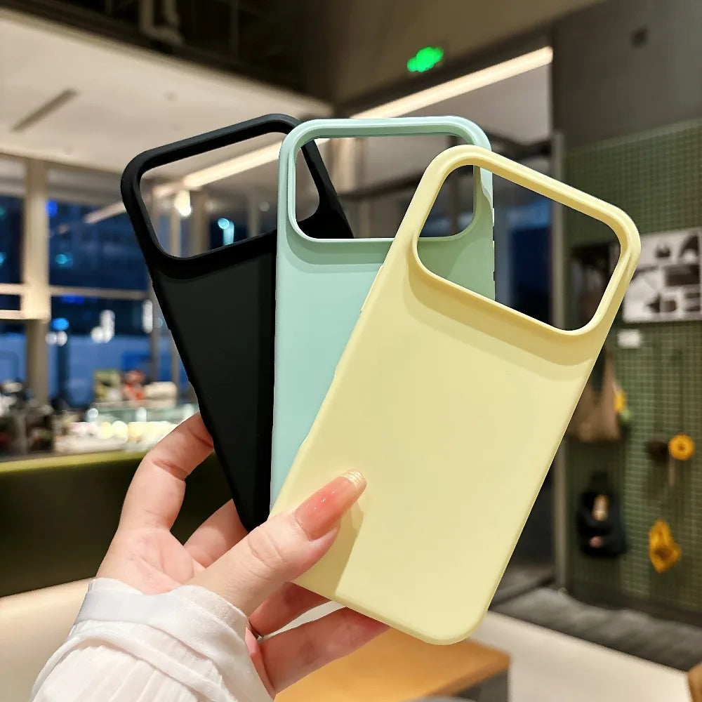 Candy Solid Color for Magsafe Case for iPhone 17 pro max Soft Liquid Silicone Slim Shockproof Cover