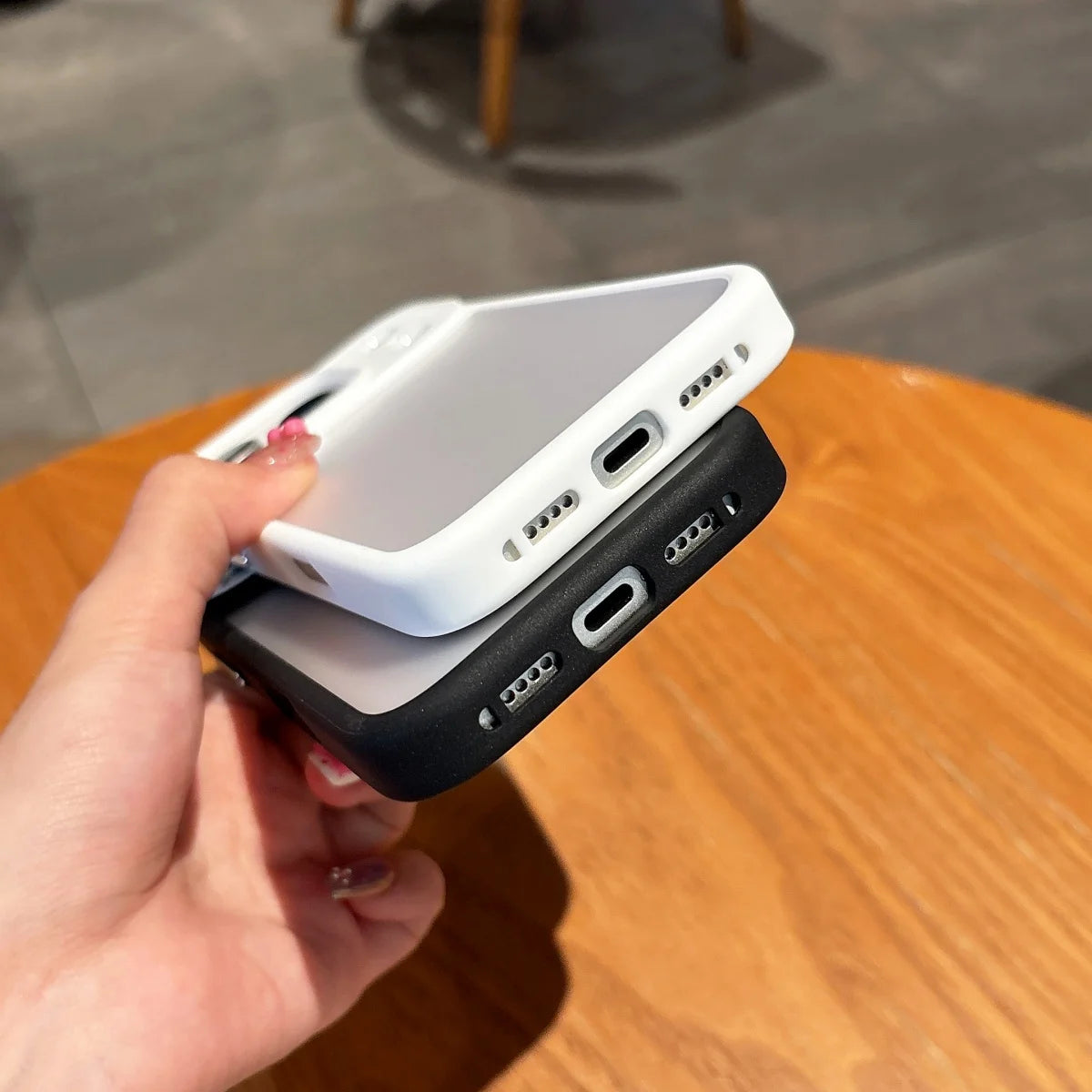 Luxury Matte Clear Armor Shockproof Case For iPhone frosted Bumper Hard PC Cover