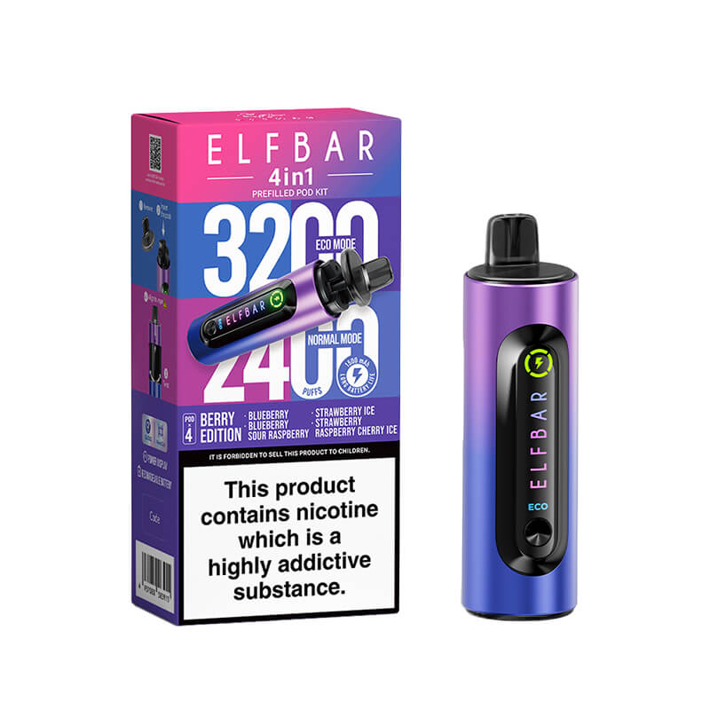 Elf Bar 4-in-1 Prefilled Pod Vape Kits