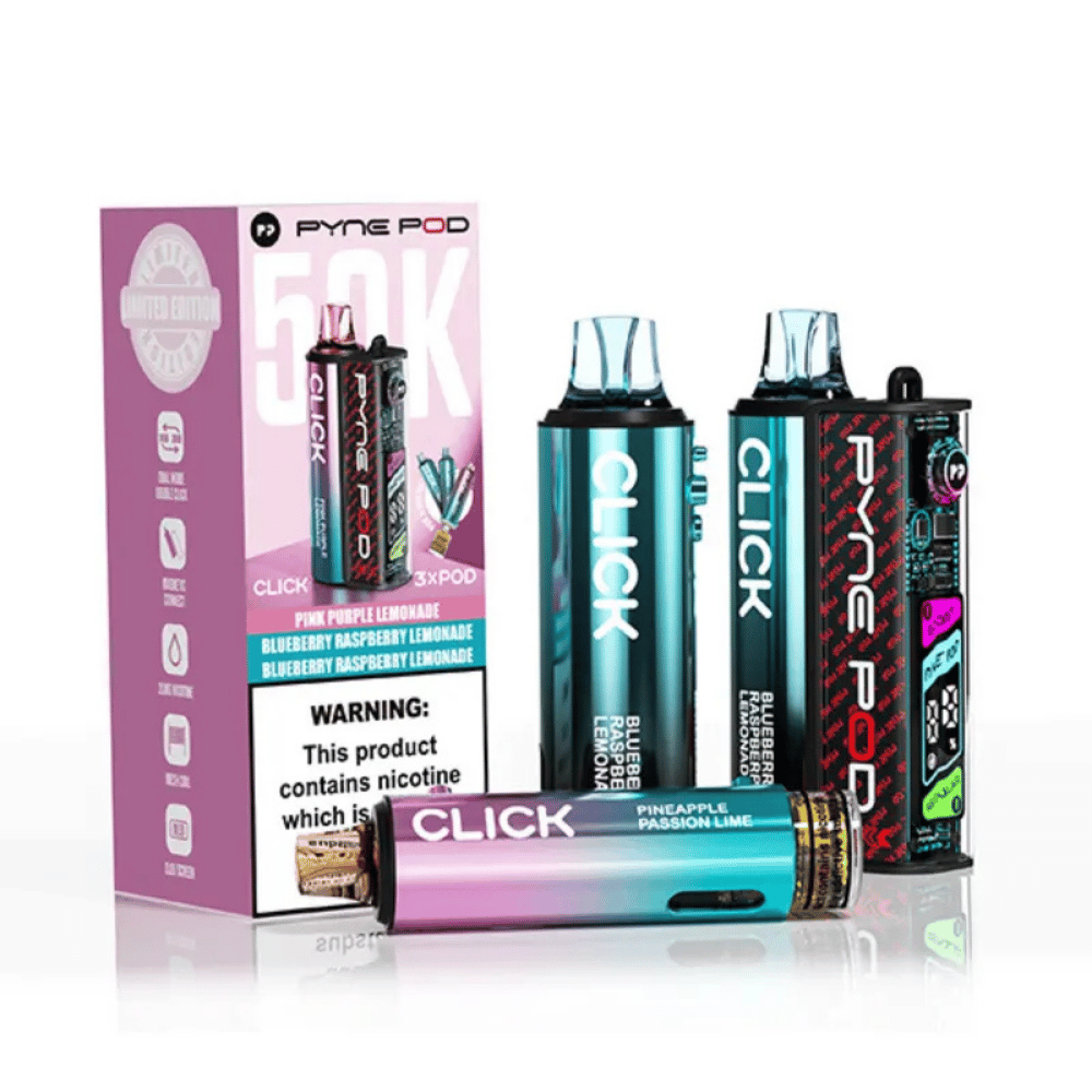 Pyne Pod Click 50k Puff Prefilled Pod Kit