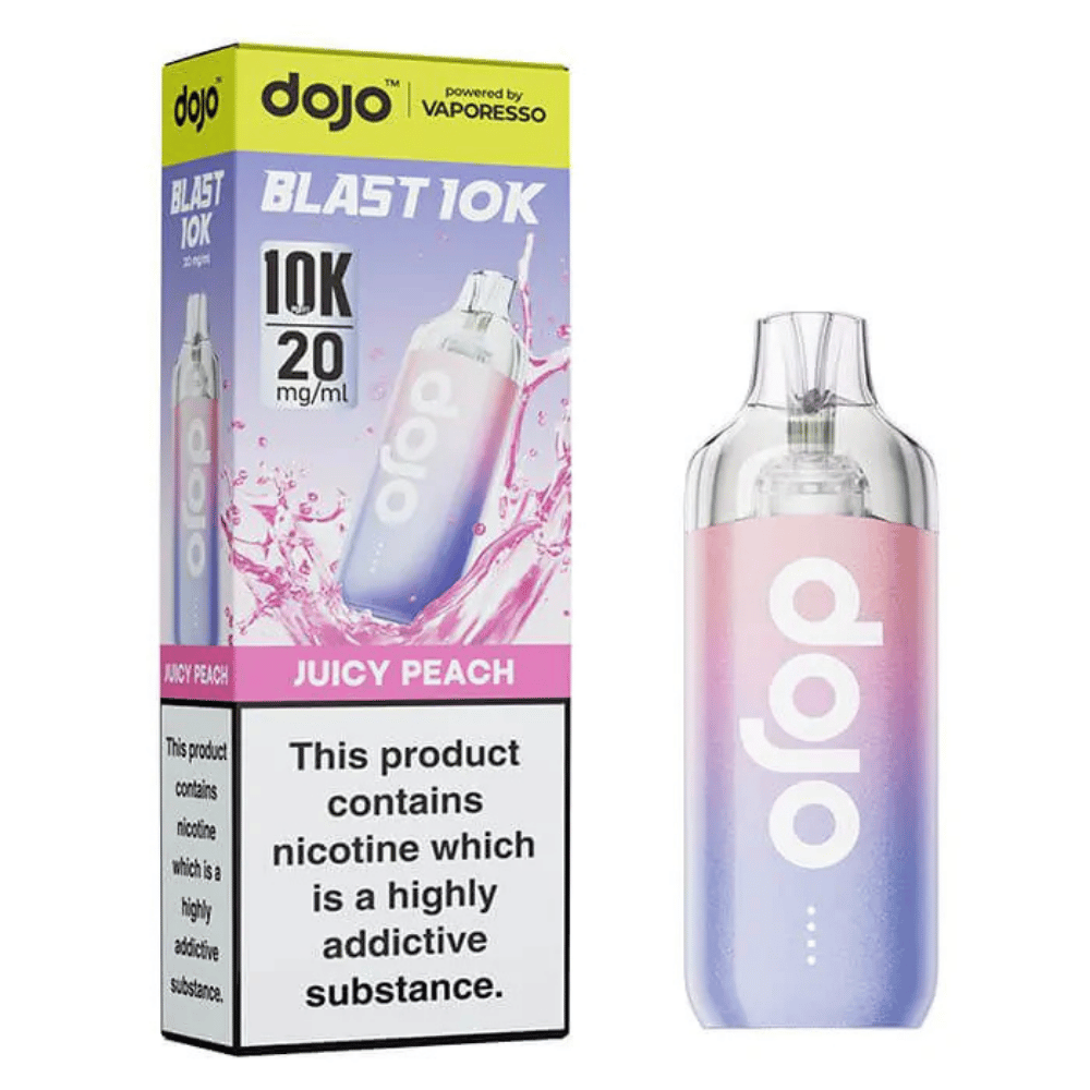 Vaporesso Dojo Blast 10k Prefilled Pod Kit Juicy Peach