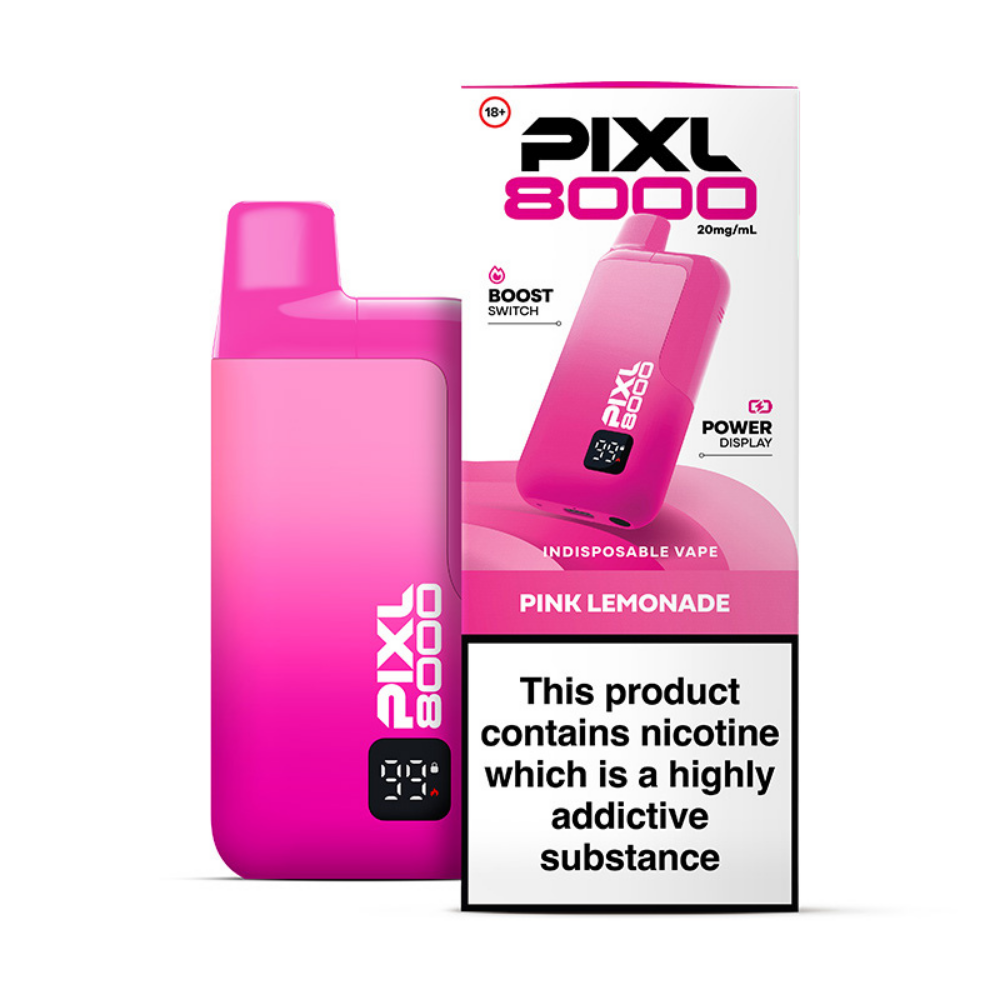 Pixl 8000 Prefilled Pod Kit Pink Lemonade