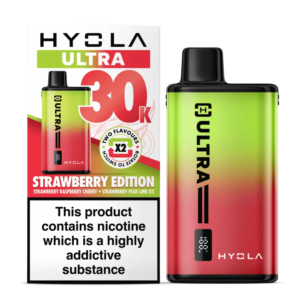 Hyola Ultra 30K Prefilled Pod Kit Strawberry Edition