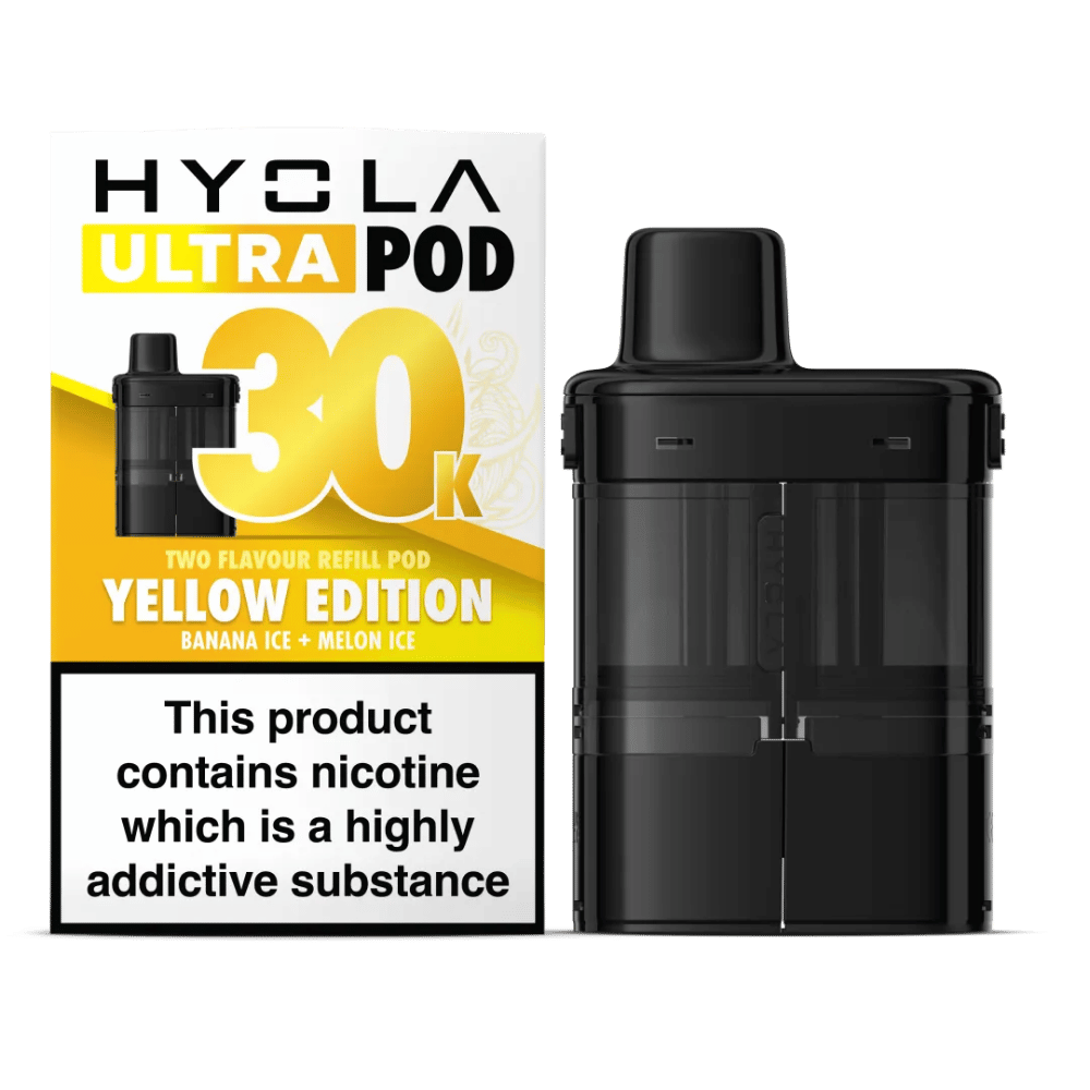 Hyola Ultra 30K Prefilled Replacement Pods Yellow Edition