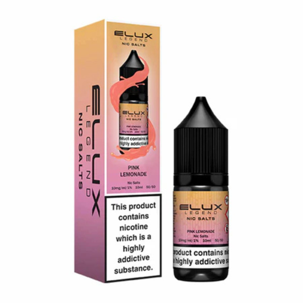 Elux Legend Nic Salts Pink Lemonade E Liquid 10ml