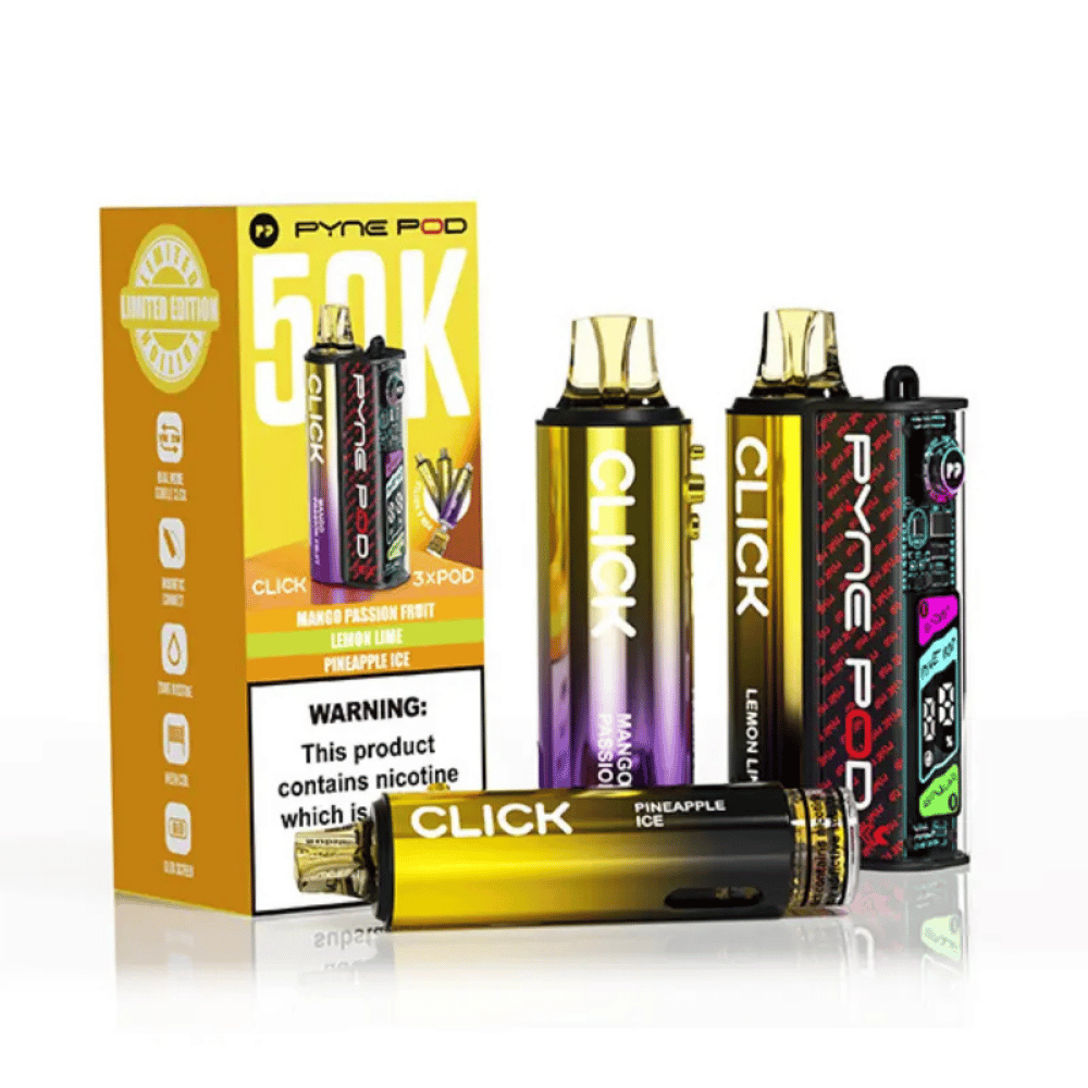 Pyne Pod Click 50k Puff Prefilled Pod Kit