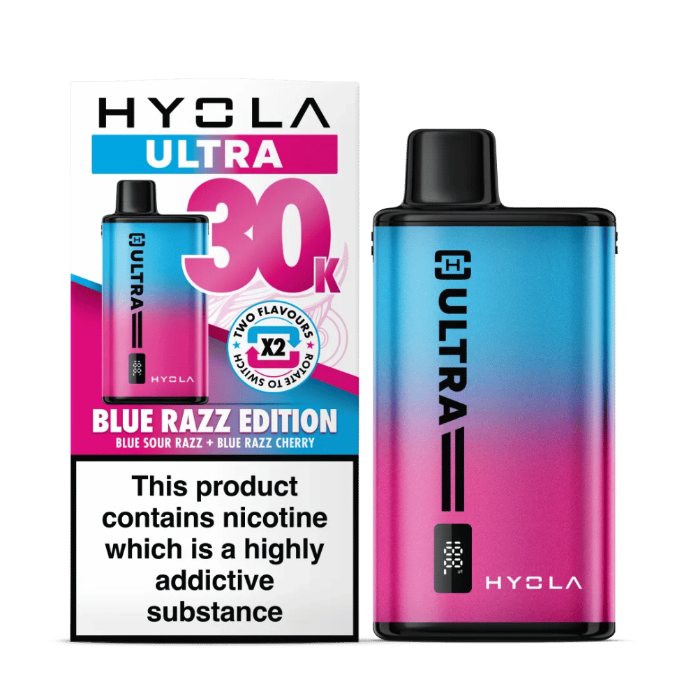 Hyola Ultra 30K Prefilled Pod Kit Blue Razz