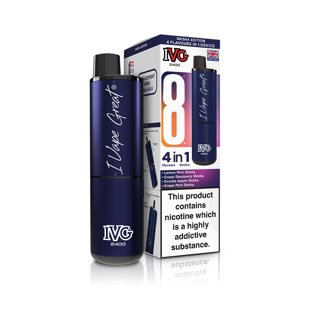 IVG 2400 4 In 1 Starter Kit Shisha Edition