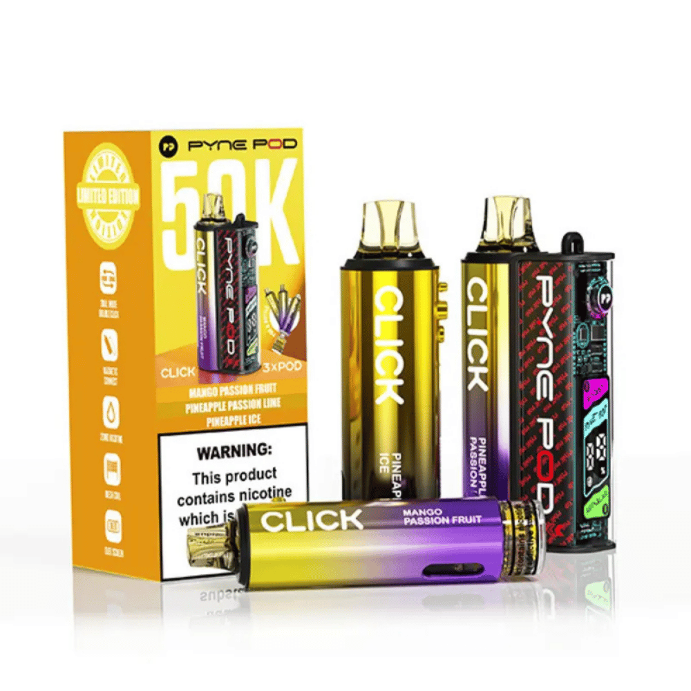 Pyne Pod Click 50k Prefilled Pod Kit Tropical Edition