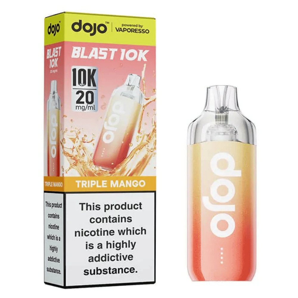 Vaporesso Dojo Blast 10k Prefilled Pod Kit Triple Mango