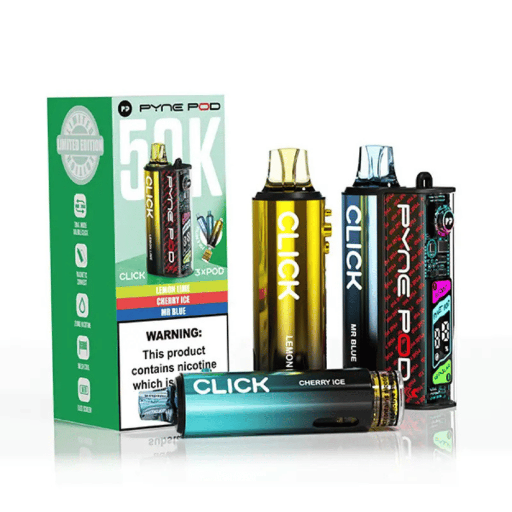 Pyne Pod Click 50k Puff Prefilled Pod Kit
