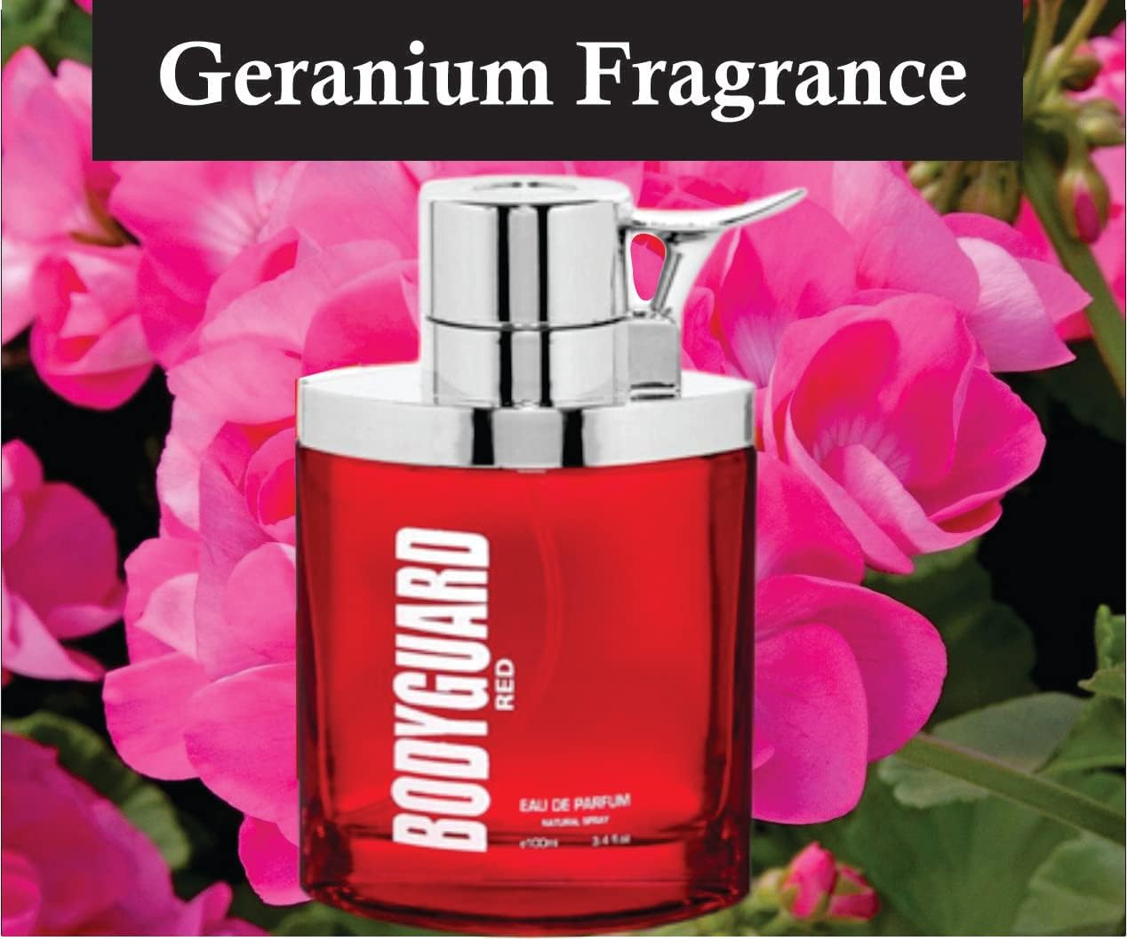 Bodyguard Red Perfume, Bodyguard Red Eau De Parfum Spray for Men, Musk and Cedar Fragrance Perfume, Bodyguard Red Fragrance 100ml Perfume Spray for Men By Sapphire’s Choice