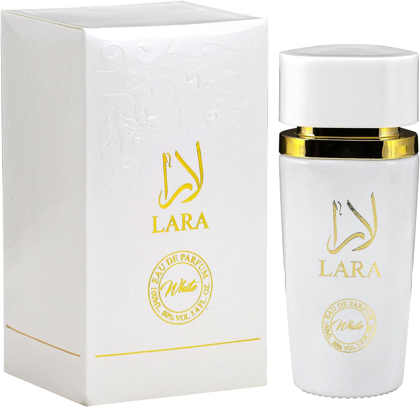 Lara Rouge Eau De Parfum for Women – 100ml | Luxurious Arabian Scent Fragrance Spray with Bergamot, Mandarin, Apple
