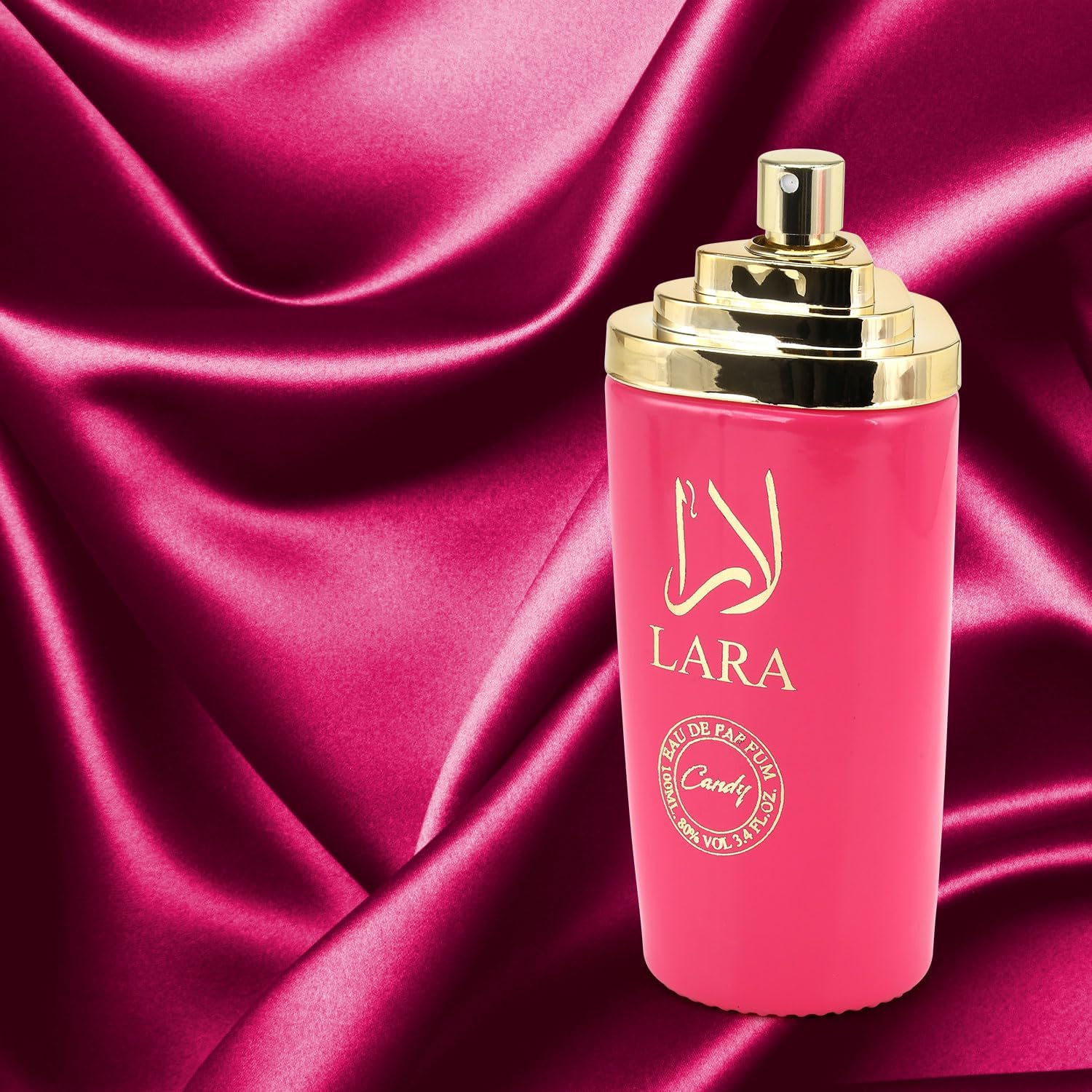 Lara Rouge Eau De Parfum for Women – 100ml | Luxurious Arabian Scent Fragrance Spray with Bergamot, Mandarin, Apple