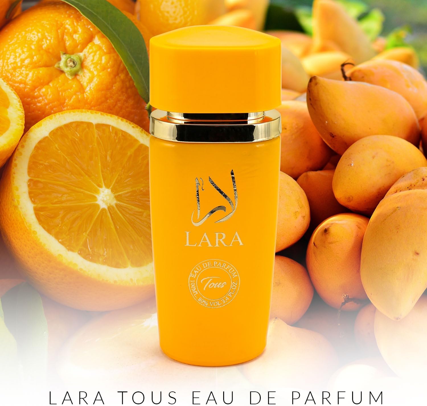 Lara Rouge Eau De Parfum for Women – 100ml | Luxurious Arabian Scent Fragrance Spray with Bergamot, Mandarin, Apple