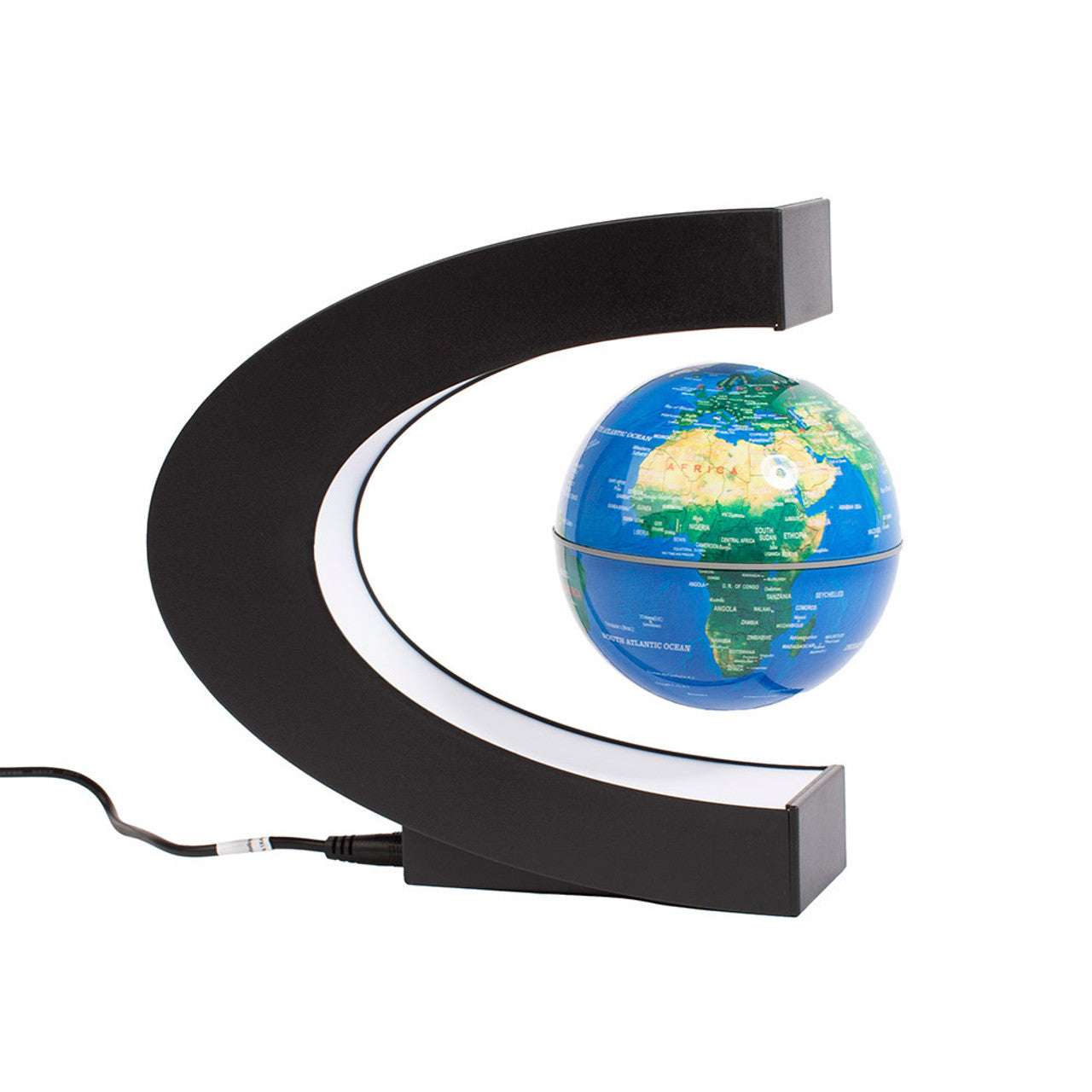 Magnetic Floating Globe, Creative magnetic levitation Earth Globe Night Light