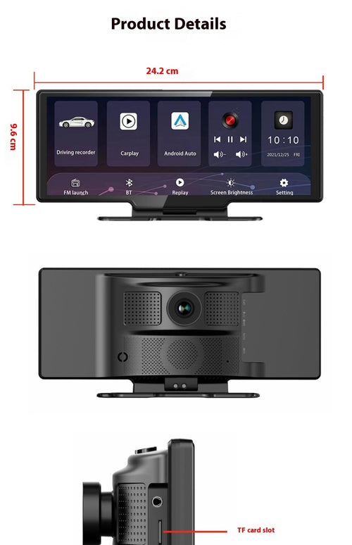 Ultra HD Car Dash Cam with Wireless Connectivity