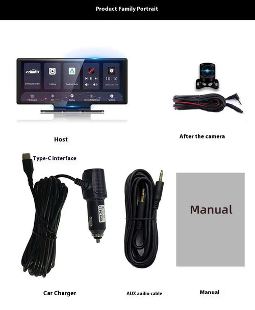 Ultra HD Car Dash Cam with Wireless Connectivity