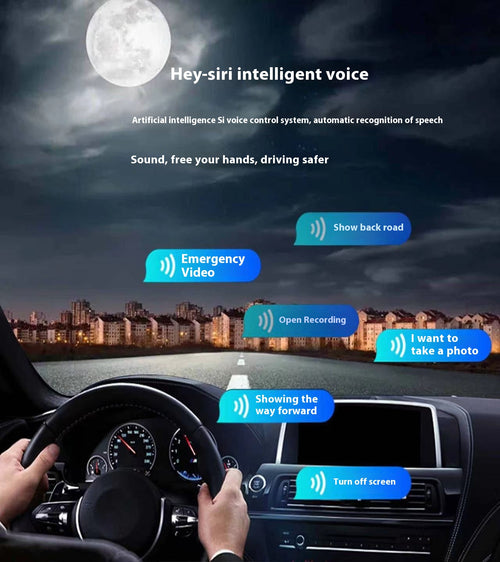 Ultra HD Car Dash Cam with Wireless Connectivity