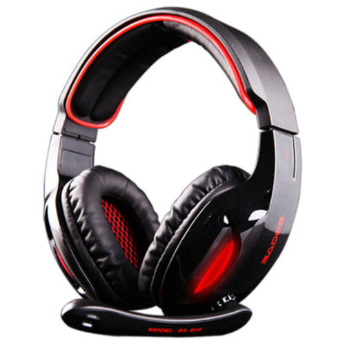 SADES SA 902 Hero Alliance Gaming Headphones USB PC Light Audio
