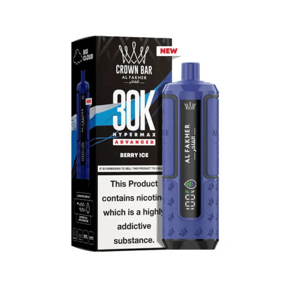 Al Fakher 30K Hypermax Prefilled Pod Kit Berry Ice