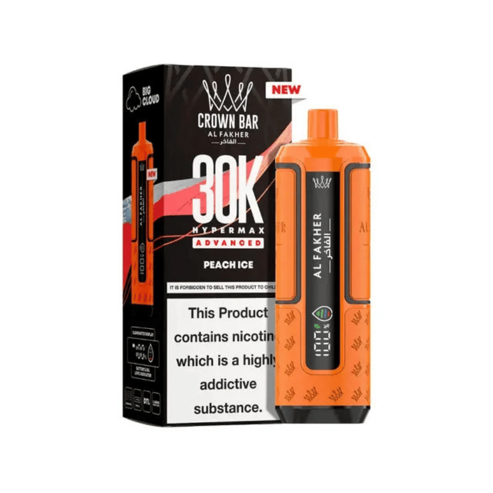 Al Fakher 30K Hypermax Prefilled Pod Kit Peach Ice