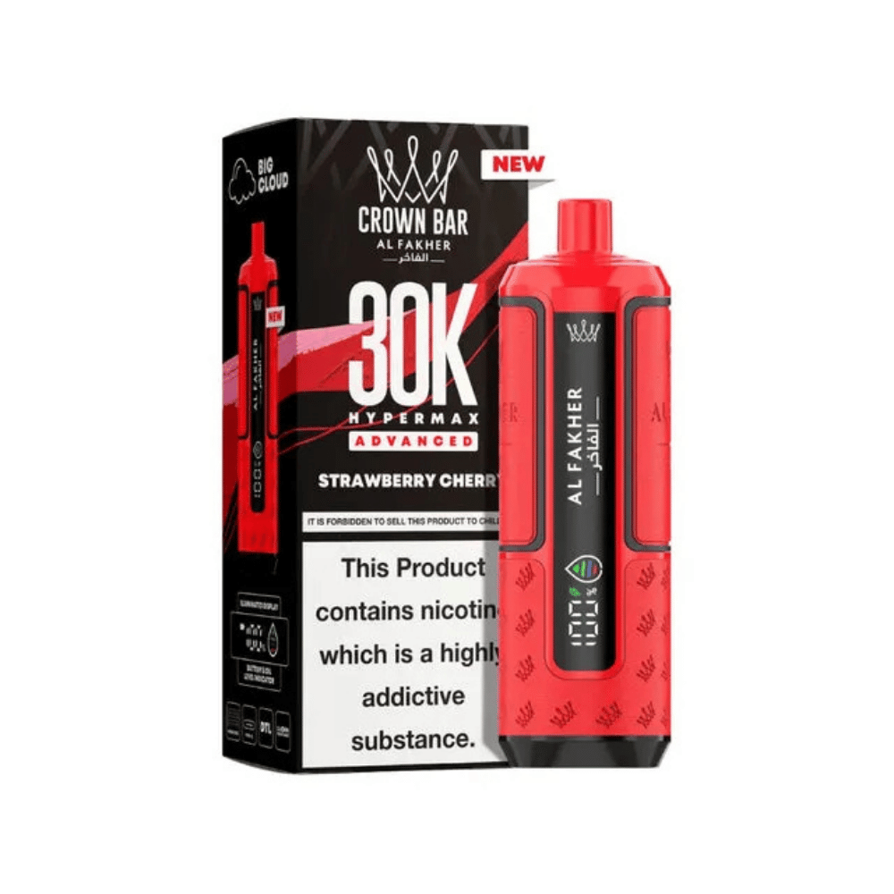 Al Fakher 30K Hypermax Prefilled Pod Kit Strawberry Cherry