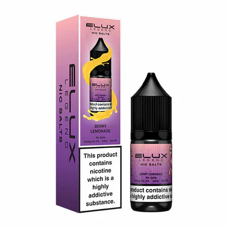 Elux Legend Nic Salts Berry Lemonade E Liquid 10ml