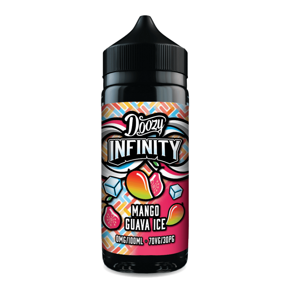 Doozy Infinity 100ml Shortfill E-Liquid Mango Guava Ice