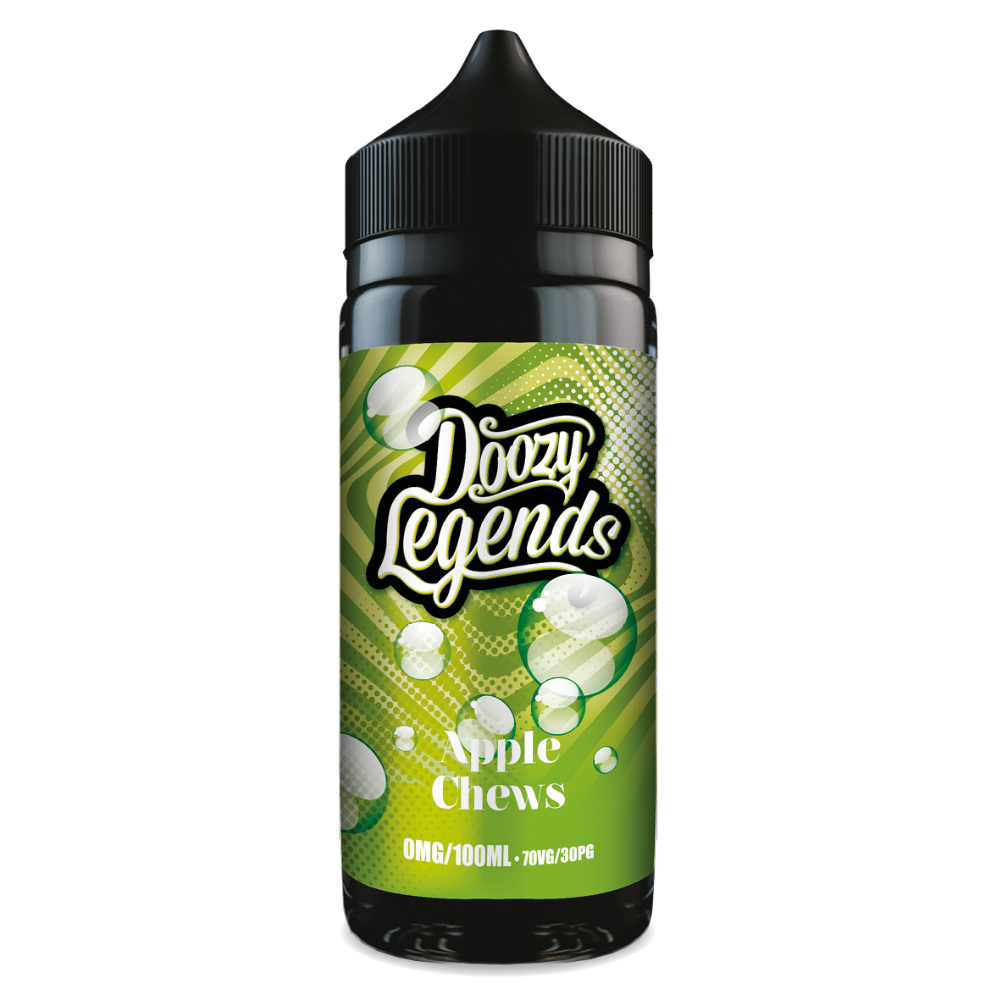 Doozy Legends 100ml E-Liquid Shortfill Apple Chews