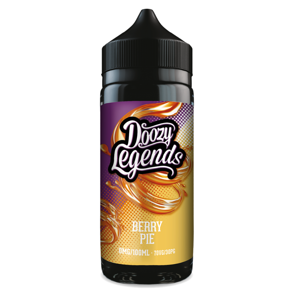 Doozy Legends 100ml E-Liquid Shortfill Berry Pie