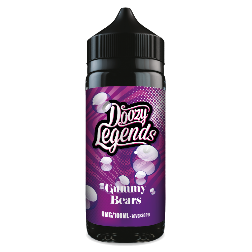 Doozy Legends 100ml E-Liquid Shortfill Gummy Bears