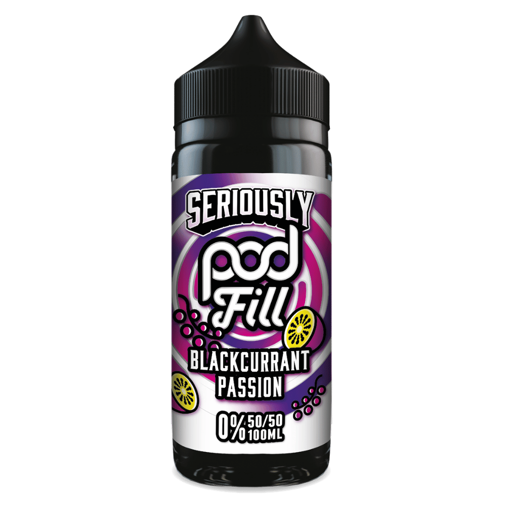 Doozy Pod Fill 100ml E-Liquid Shortfill Blackcurrant Passion