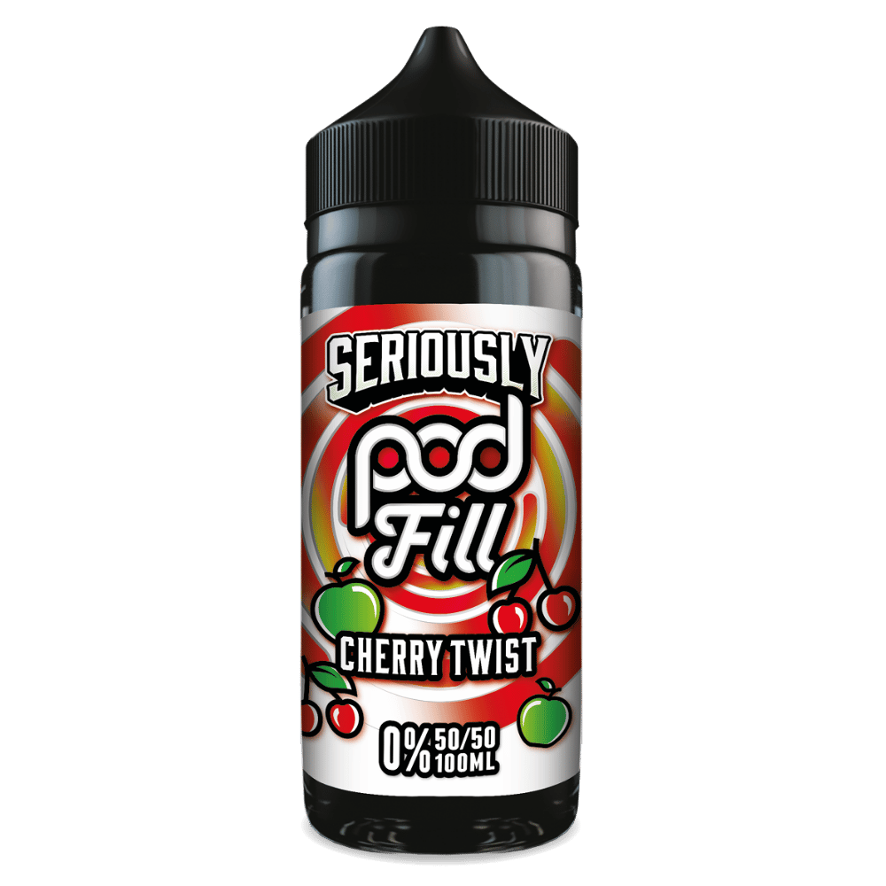 Doozy Pod Fill 100ml E-Liquid Shortfill Cherry Twist