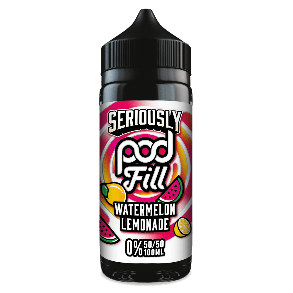 Doozy Pod Fill 100ml E-Liquid Shortfill Watermelon Lemonade