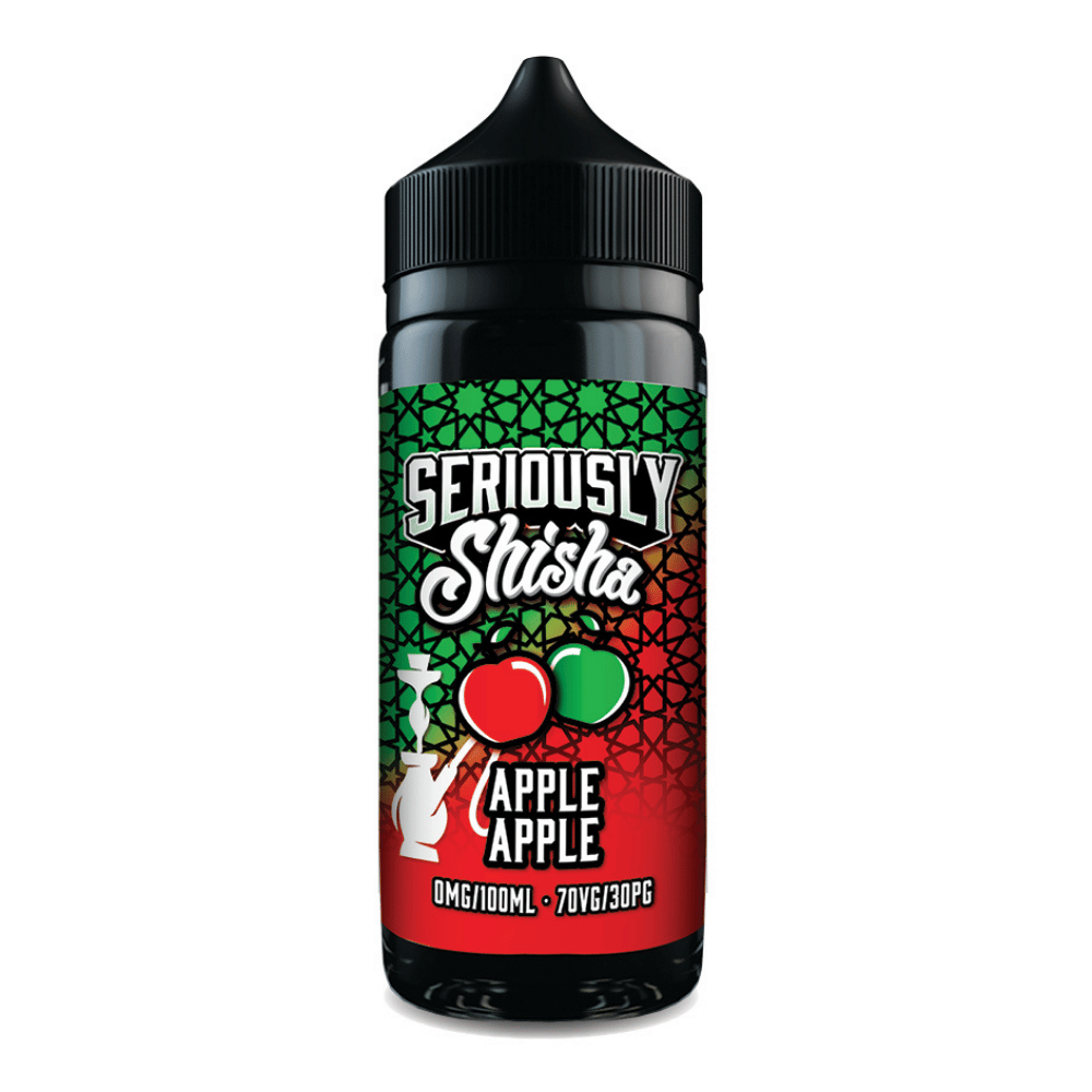 Doozy Seriously Shisha 100ml E-Liquid Shortfill Apple Apple