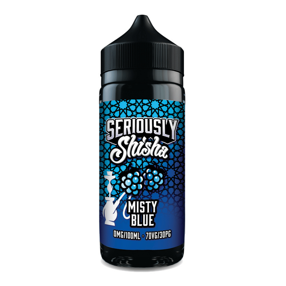 Doozy Seriously Shisha 100ml E-Liquid Shortfill Misty Blue