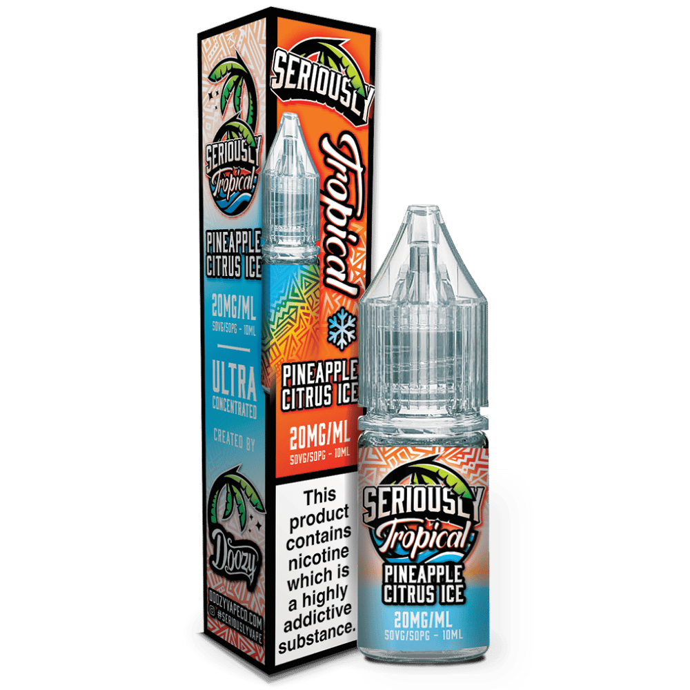 Doozy Seriously Tropical Nic Salt E-Liquid Pineapple Citrus Ice