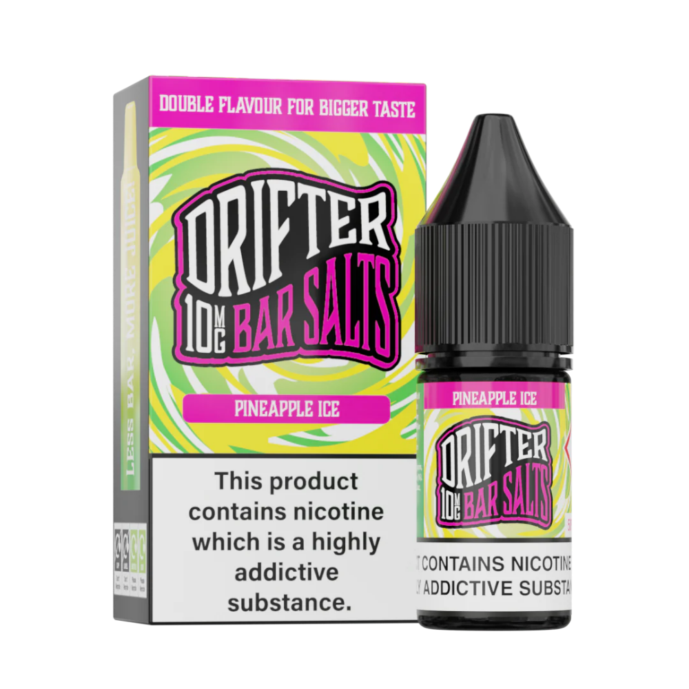 Drifter Bar Salt Nic Salt E Liquid Pineapple Ice