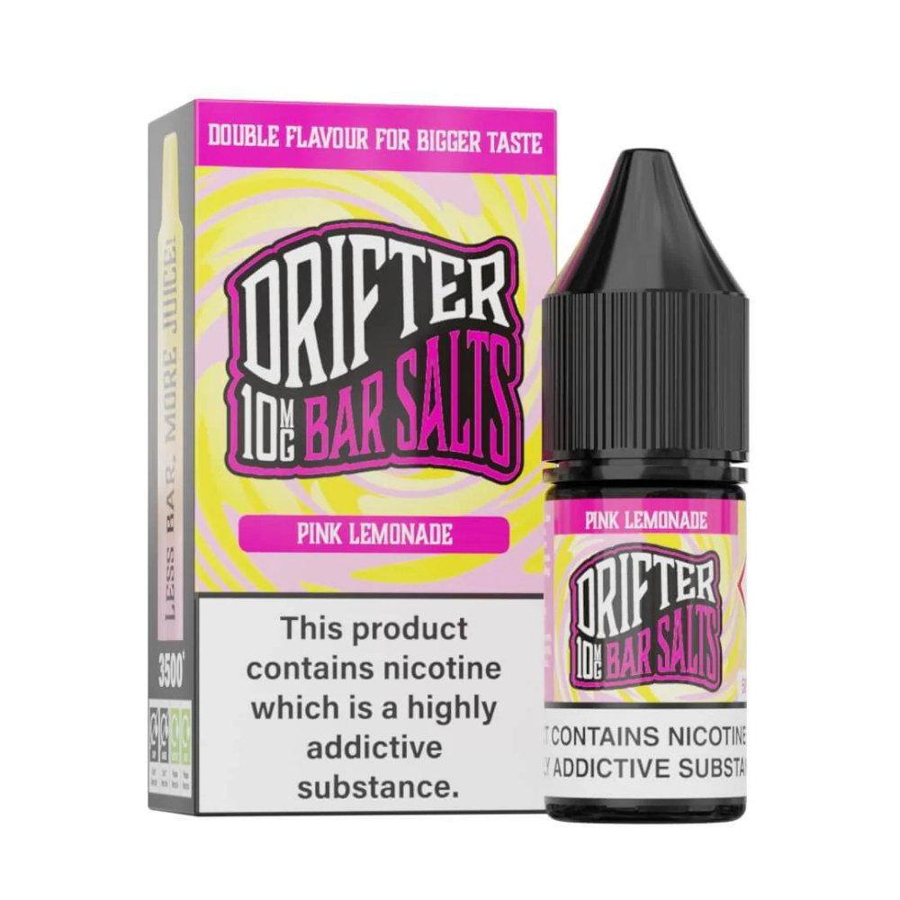 Drifter Bar Salt Nic Salt E Liquid Pink Lemonade